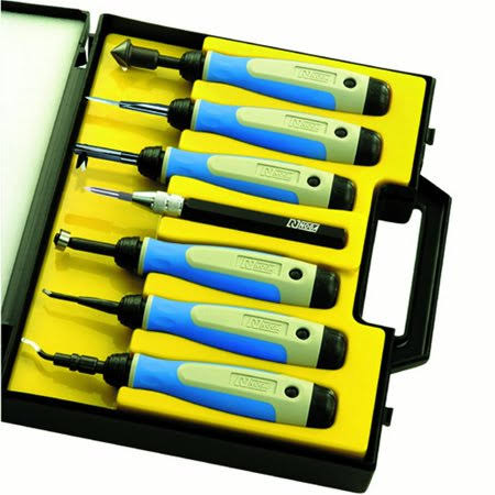 7 pcs Deburring Tool Set E552