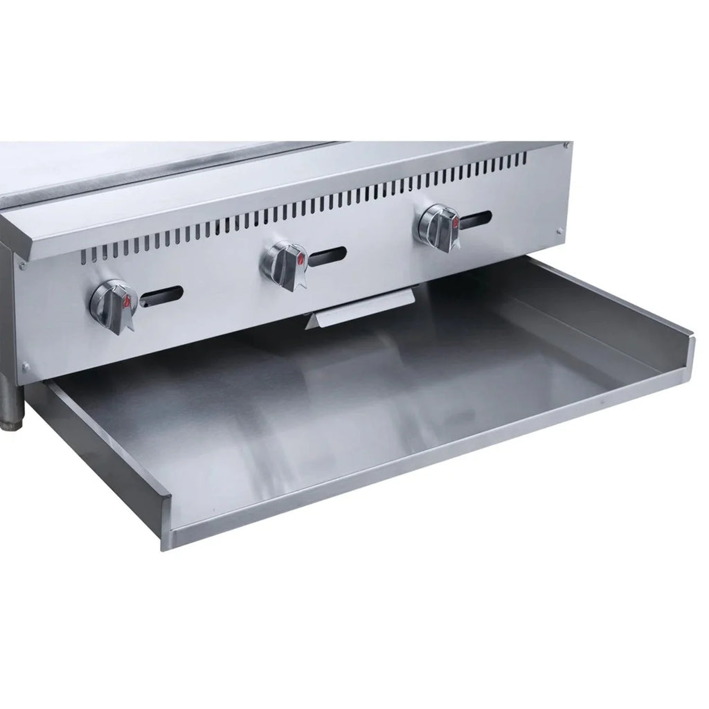 24 NG/LP Gas Manual Countertop Griddle C736