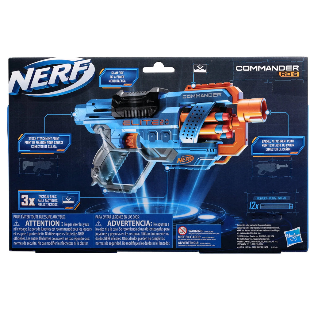 Nerf Blaster with 12 Darts and 6-Dart Rotating Drum Q153422