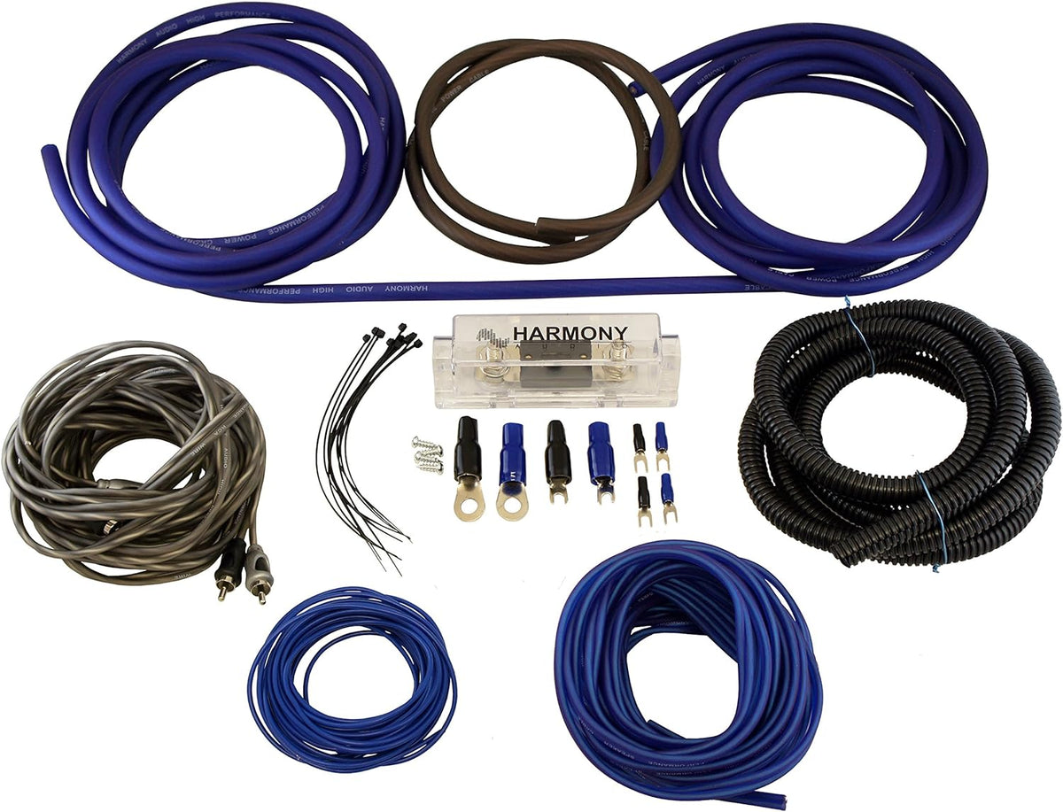 2 Car Subwoofer Bundle with Amplifier & Amp Kit V646