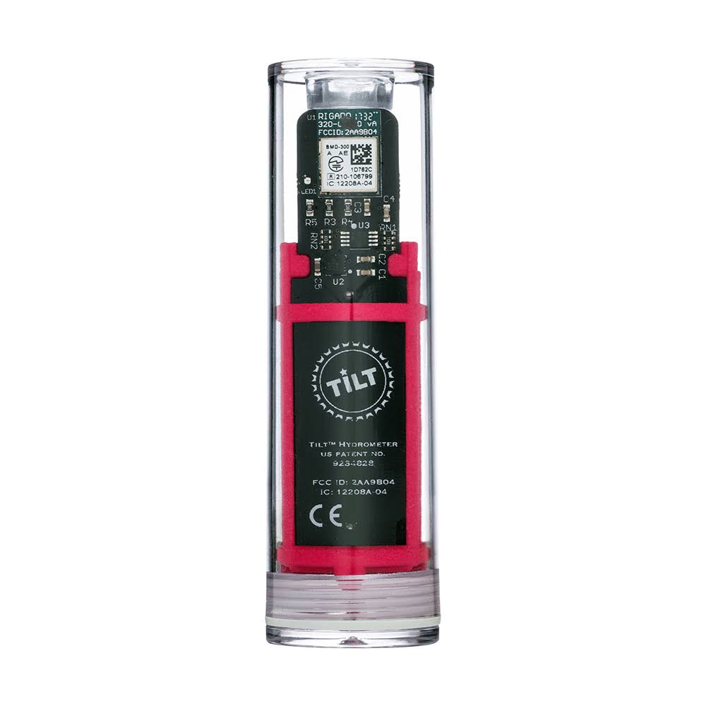 Pink Wireless Hydrometer and Thermometer B206
