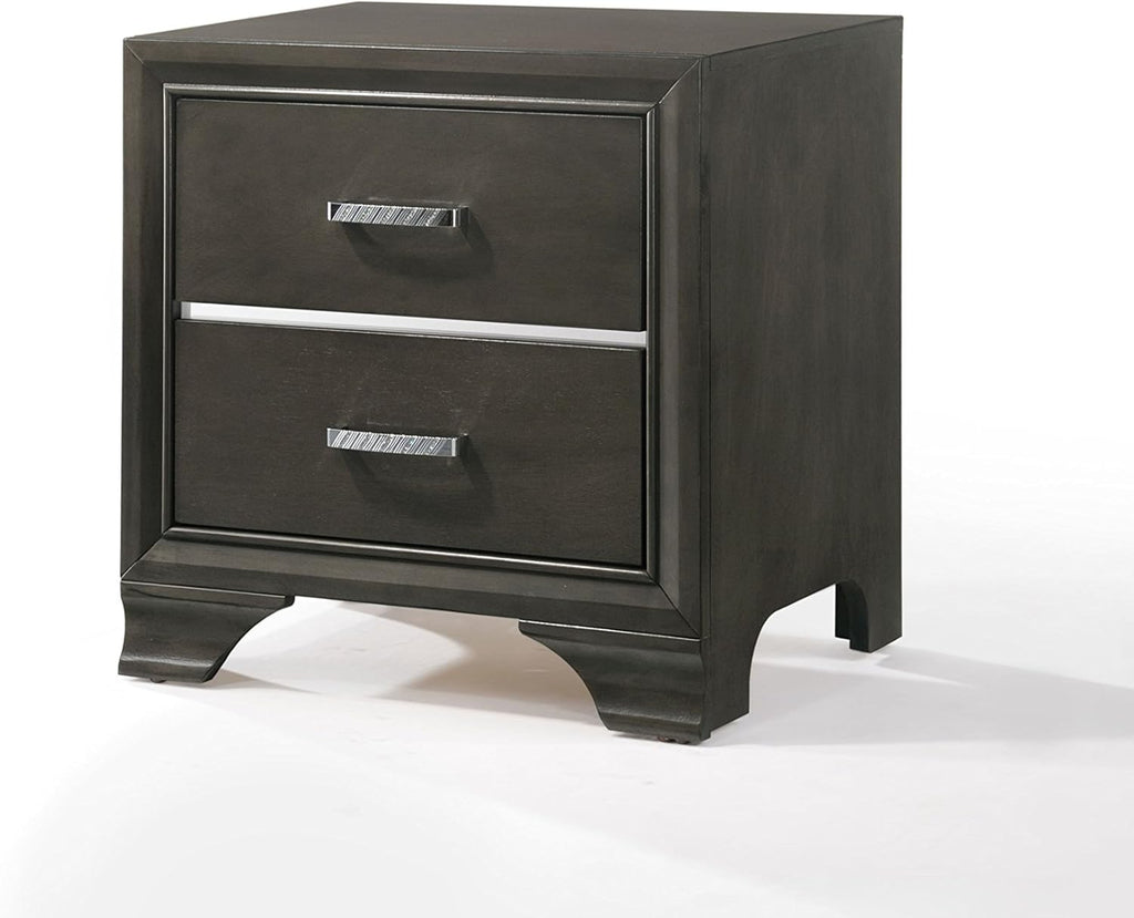 Charcoal Nightstand B889