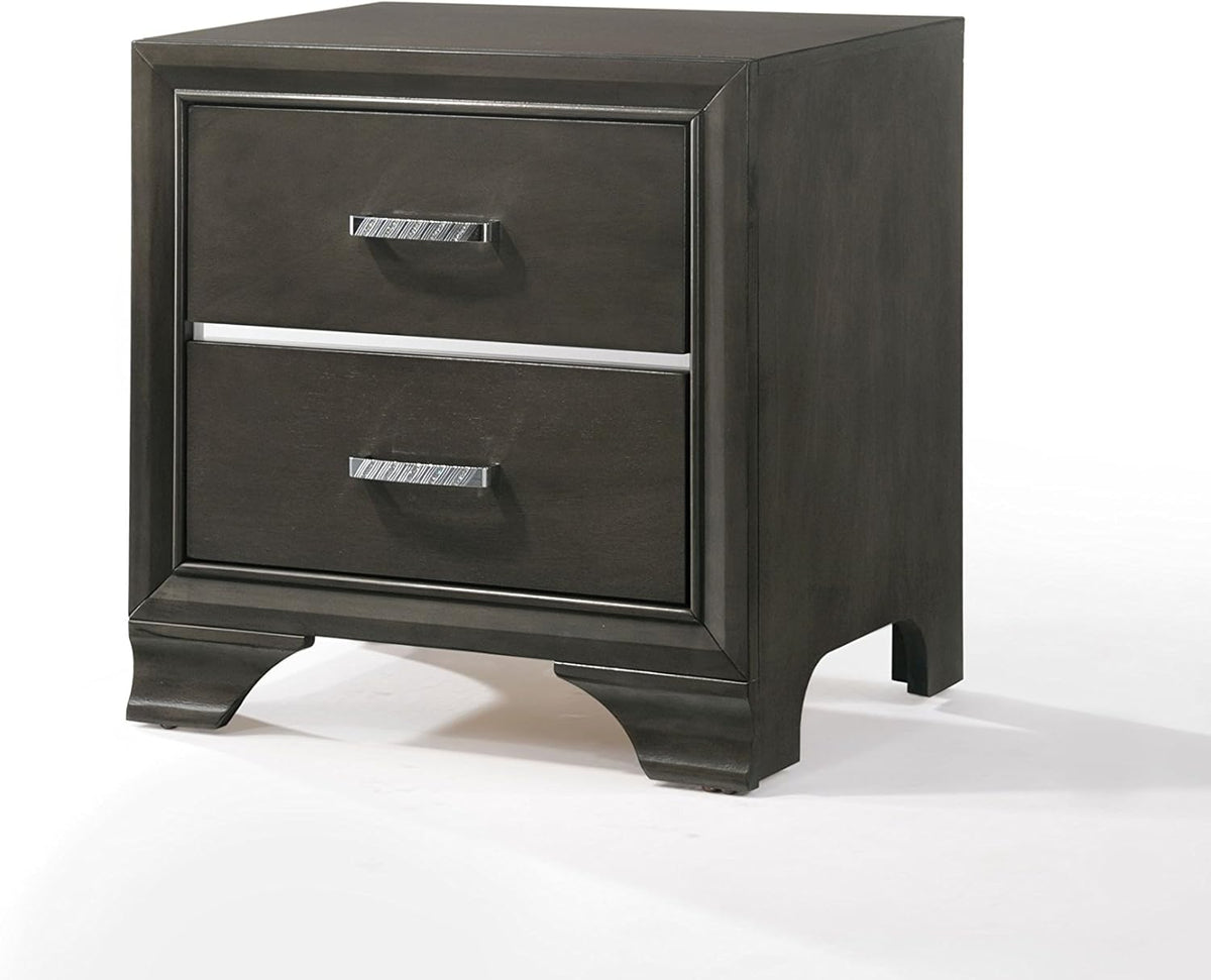 Charcoal Nightstand B889