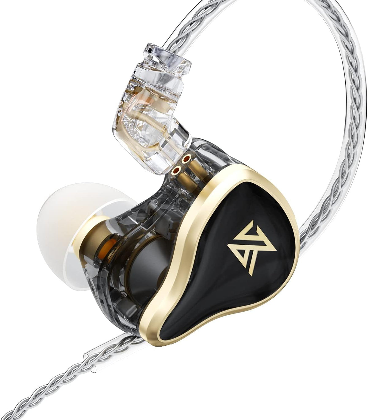 White Metal Hybrid 16 Drivers In Ear Monitor Earphones N5397