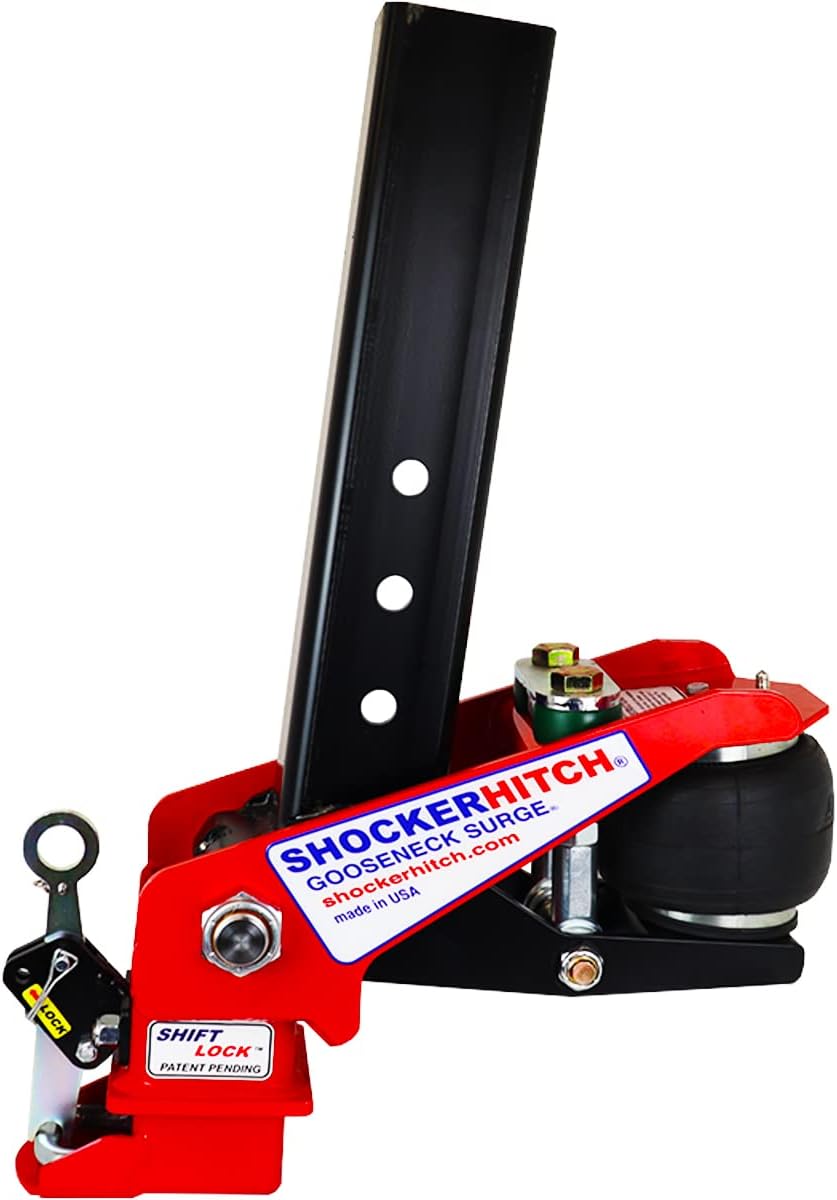 Gooseneck Air Hitch & Coupler, Square 3-15/16" StraightPin 30K SL E982241