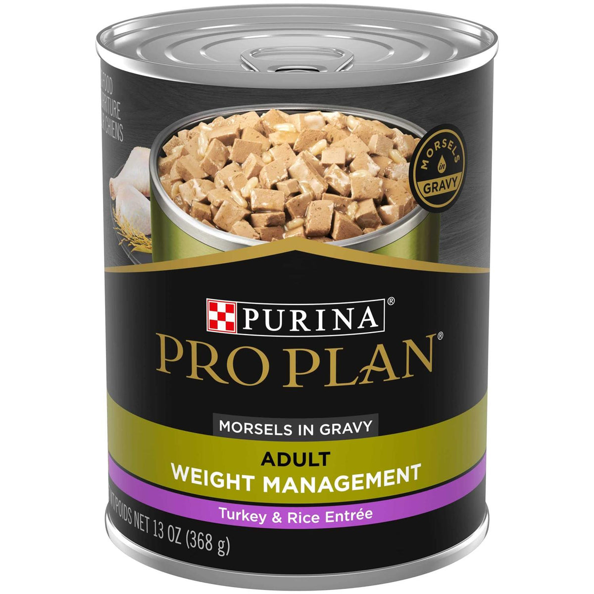 Weight Management Turkey & Rice Canned Dog Food Q869