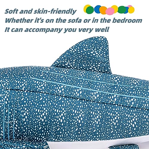 Simulation Giant Whale Shark Plush Stuffed Animal Toy 31.5 Inches G204