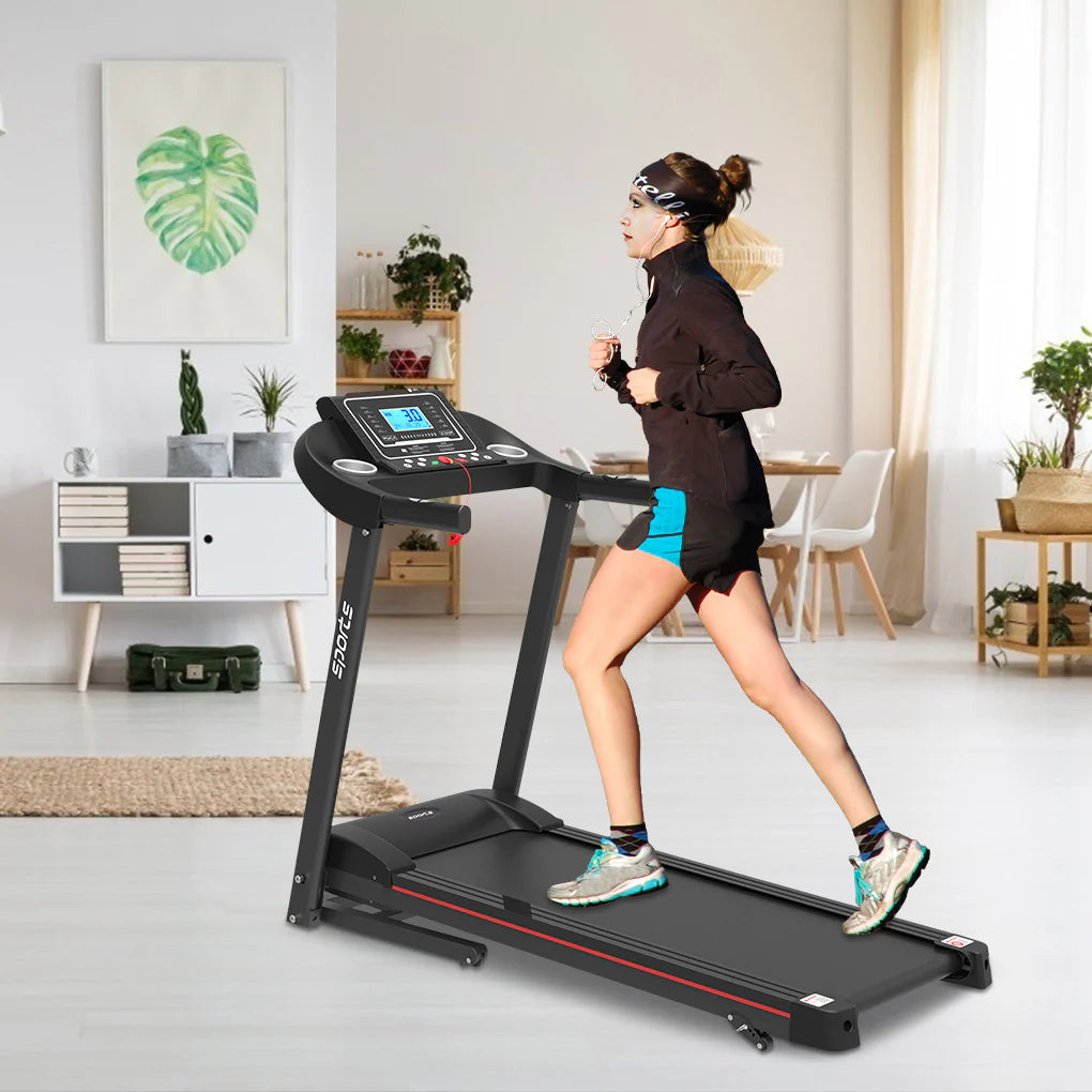 Foldable Treadmill with LCD Display K177