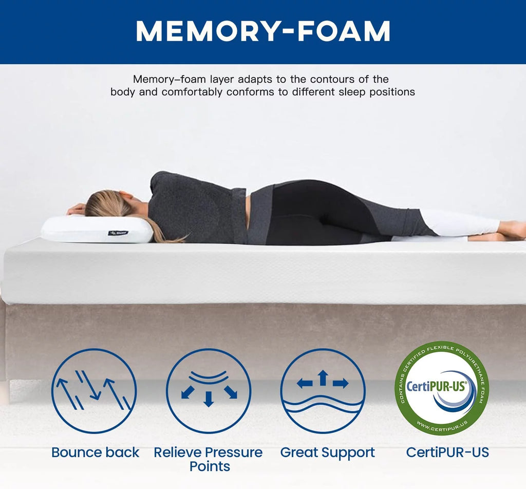 Memory Foam Mattress 10 in Twin Q2999