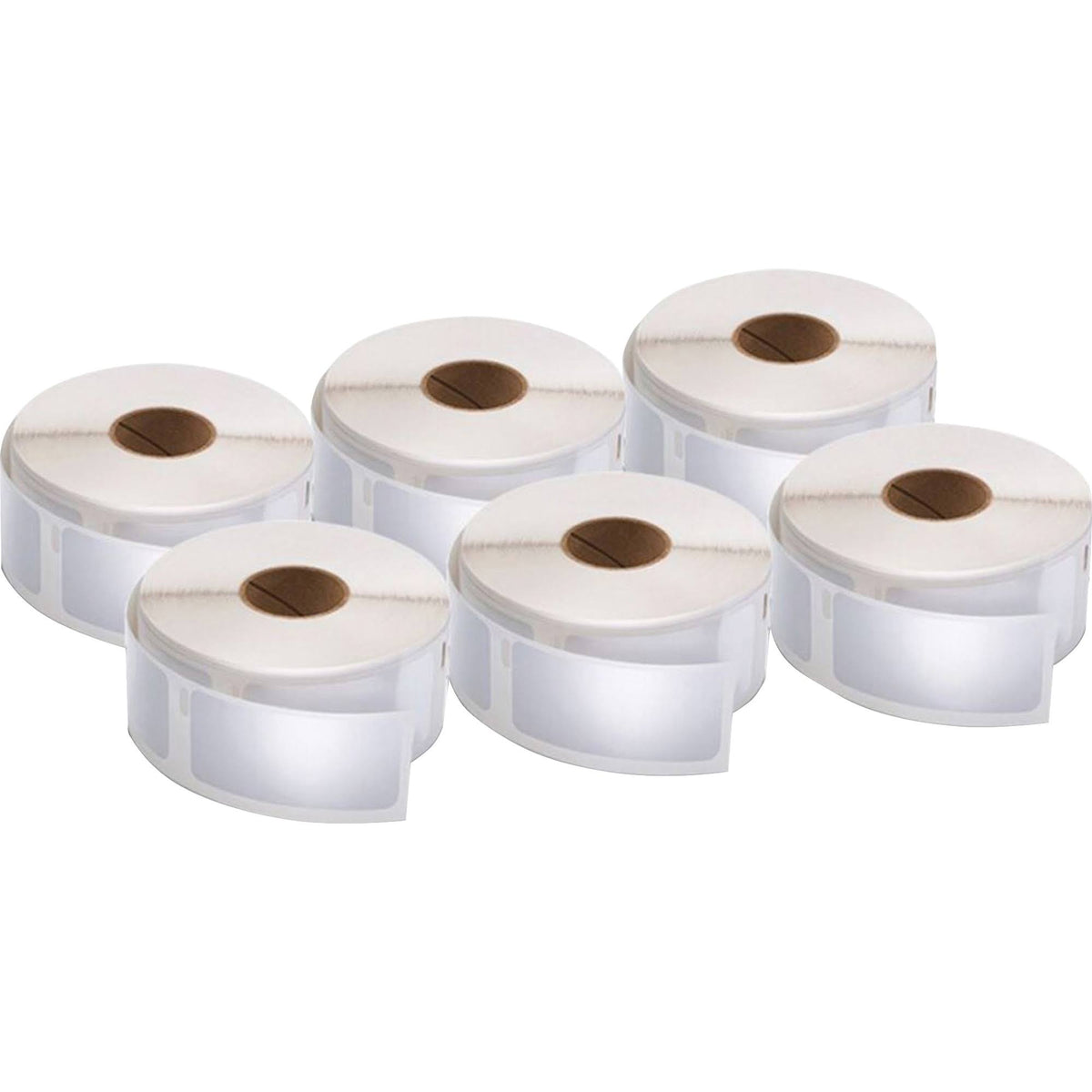 Multipurpose Labels, 1" x 2.13", White, 500/Roll, 6 Rolls/Pack Z50001