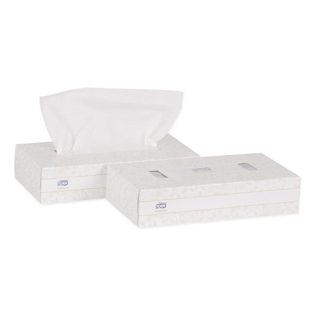 2-Ply White Facial Tissue, 100 Sheets/Box, 30 Boxes/Carton L196