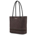 Large Woven Tote Bag with Zipper W134393