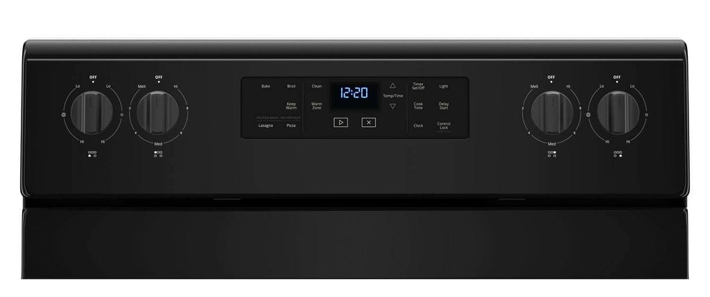 Black Freestanding Electric Range 5.3 cu ft E728