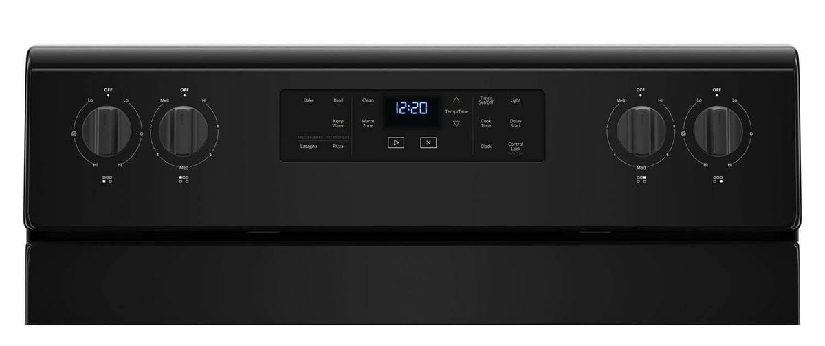 Black Freestanding Electric Range 5.3 cu ft E728