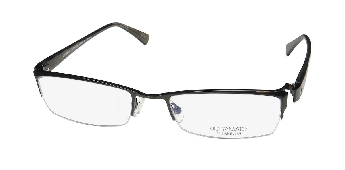 Titanium Half-Rim Eyeglass Frame B615