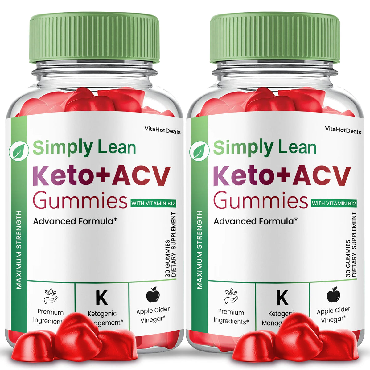 Keto ACV Gummies 2 Pack S38065