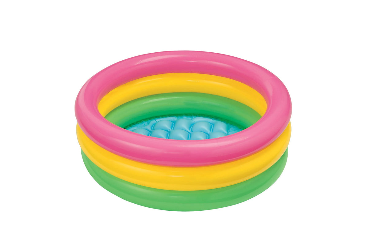 Sunset Glow Soft Inflatable Baby/Kids Swimming Pool (8 Pack) W674