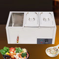 7L Stainless Steel 3 Pan Electric Food Warmer O483126