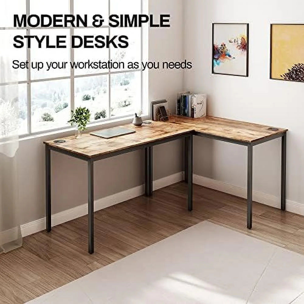 47 inch Teak Computer Desk R744