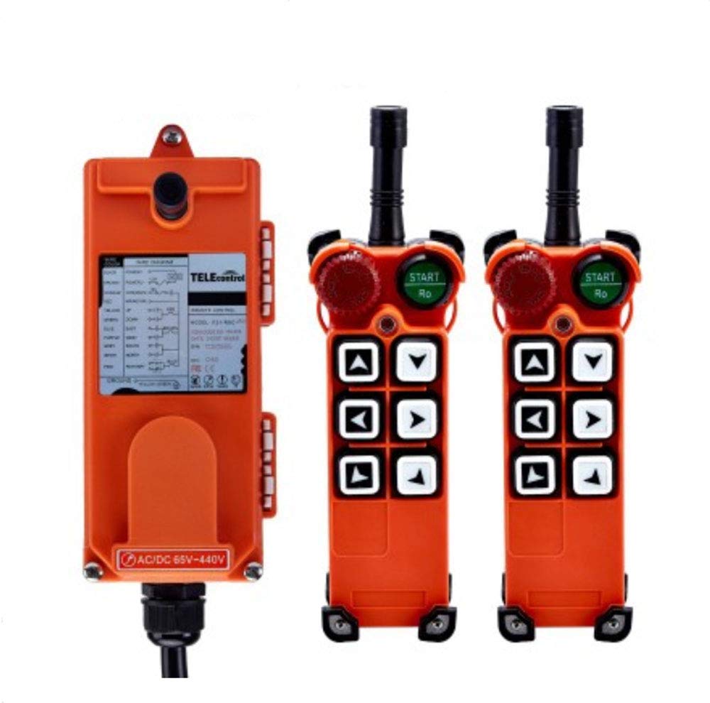 Wireless Remote Control Double Transmitters Industrial Transmitter (2 Transmitter + 1 Receiver) U751669