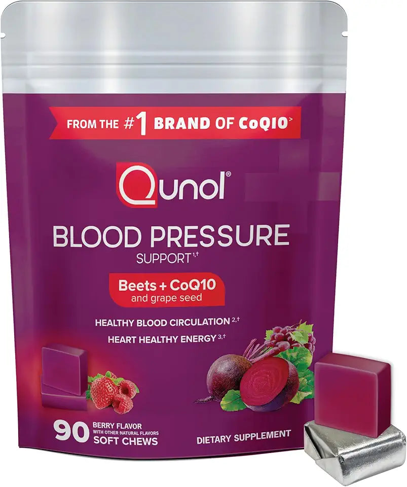 Beets Chews 3 in 1 CoQ10 Grape Seed Extract 90 Chews B137