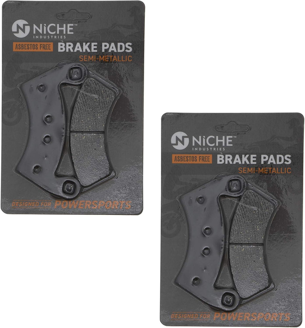 Semi-Metallic Brake Pads Set Pack of 2 H656