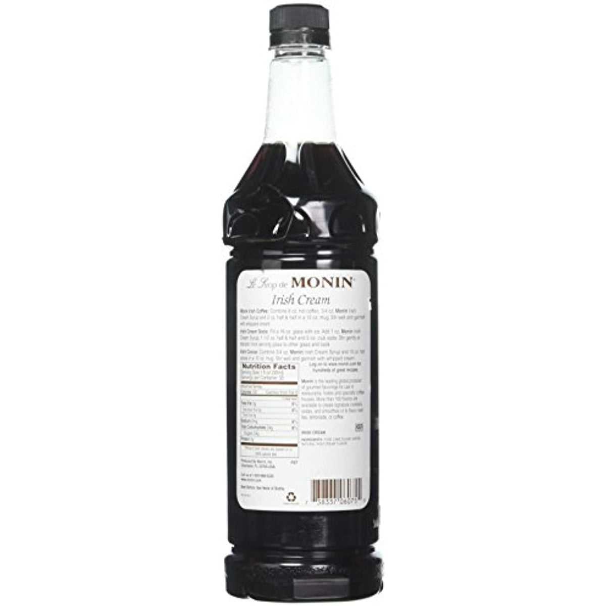 Irish Cream Flavored Syrup, 33.8-Ounce Plastic Bottle T30085