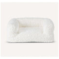 Cream Boucle Couch D6737