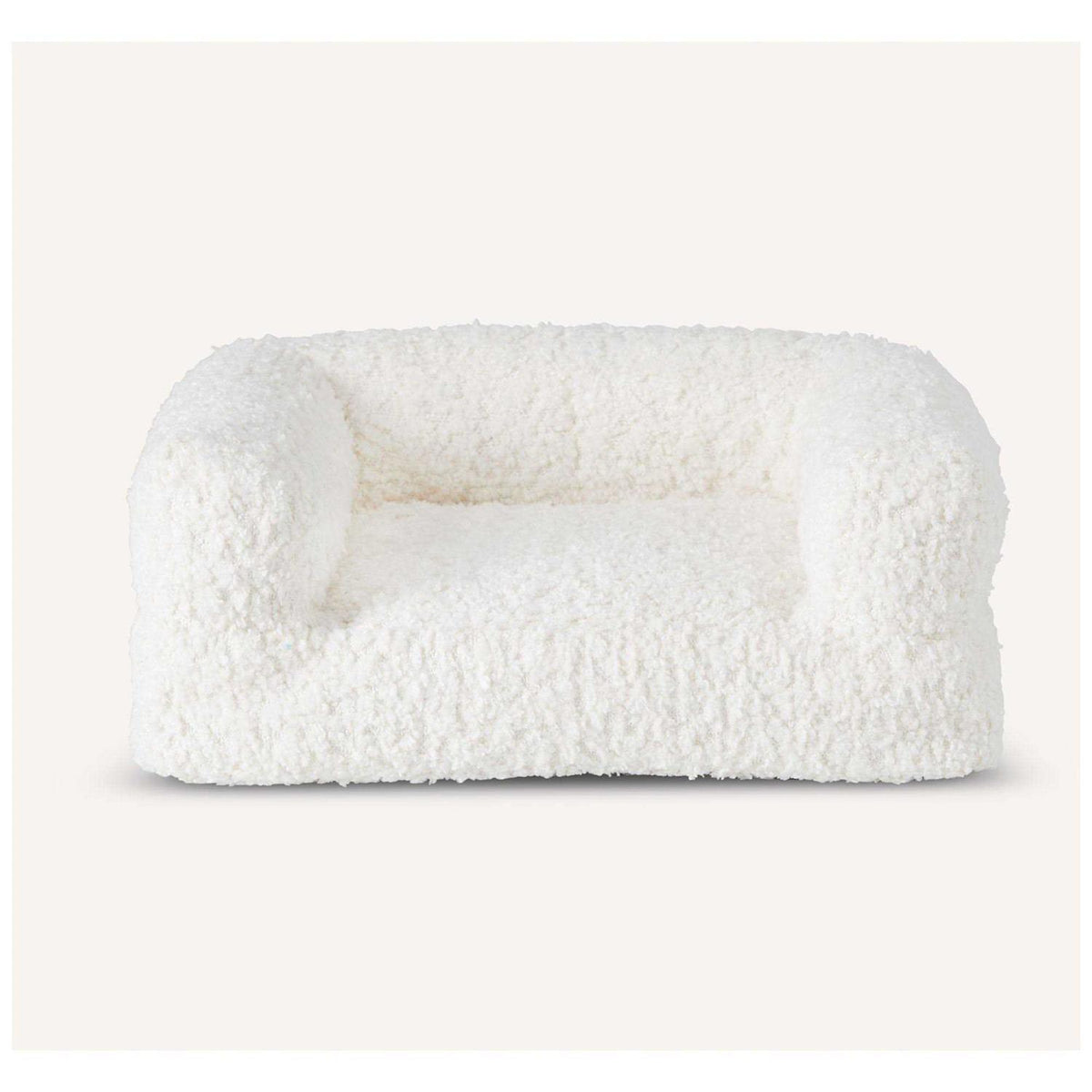 Cream Boucle Couch D6737