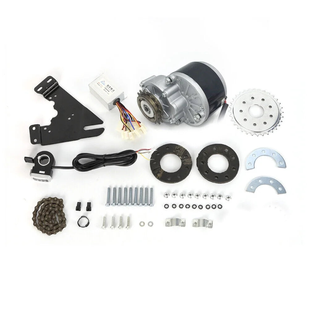 24V 250W Electric Bicycle Conversion Kit Left Chain Drive with Freewheel F5875