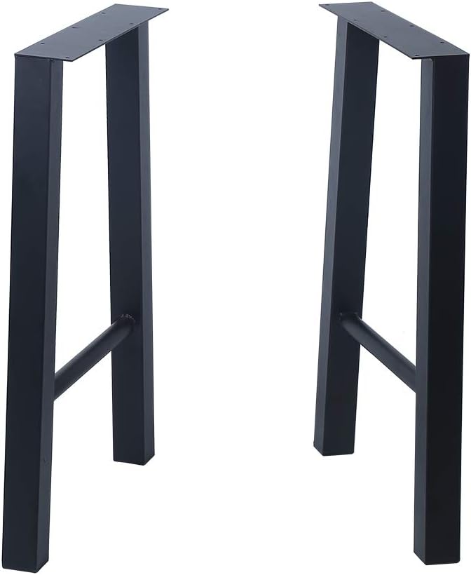 Black Metal Table Legs 2 PCS T805