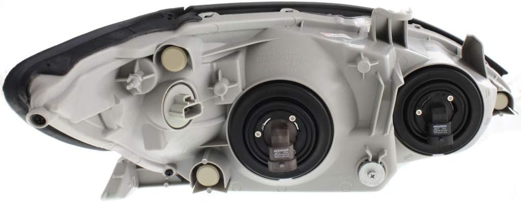 Black Pair Headlight Assembly for Toyota Camry 2002-2004 SE Model I8053