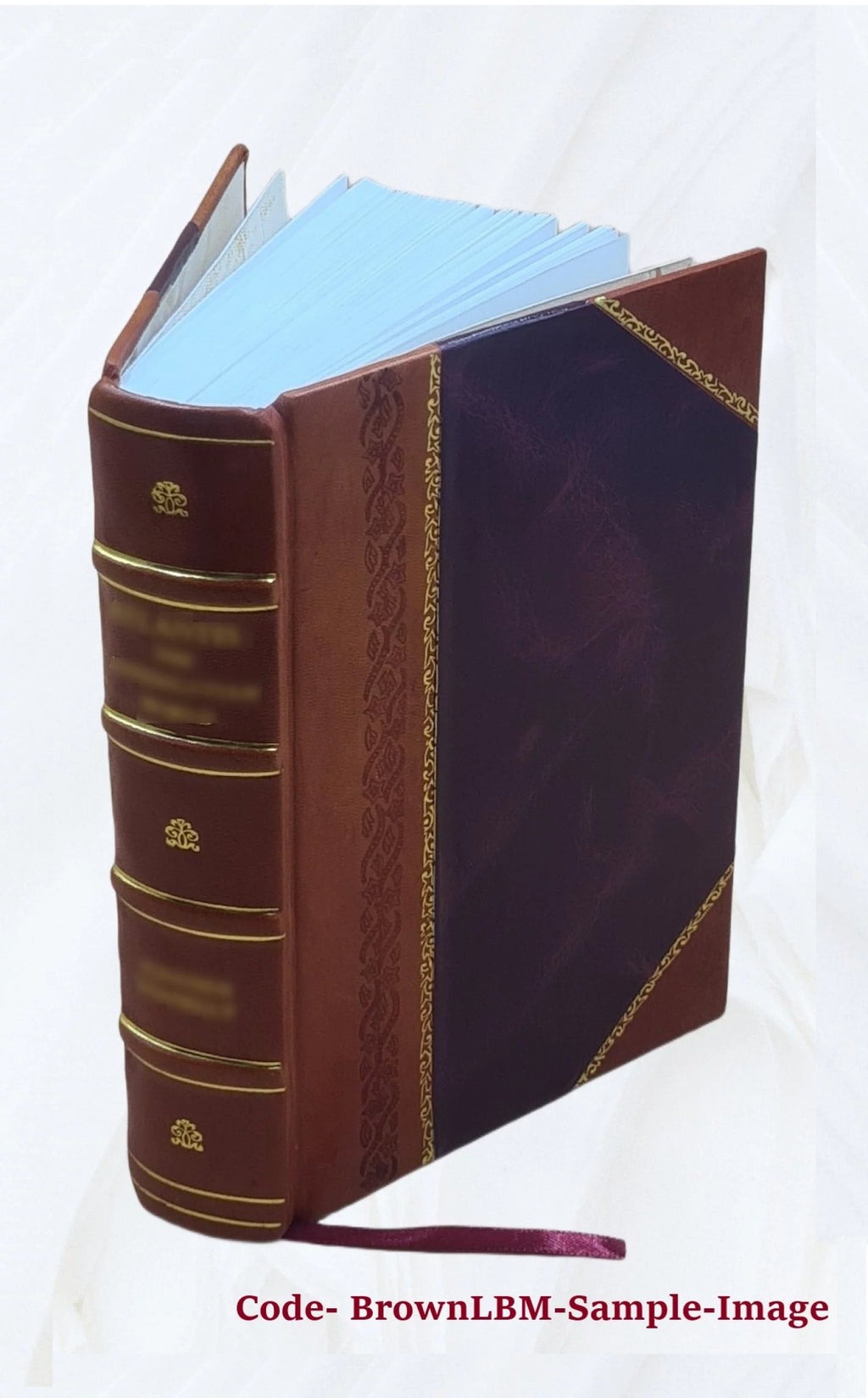 Leather Bound Book Q7678