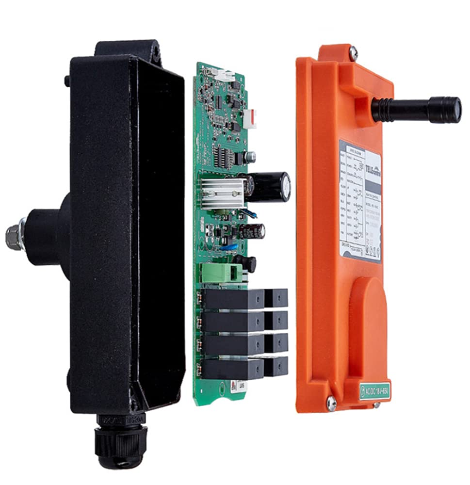 Wireless Remote Control Double Transmitters Industrial Transmitter (2 Transmitter + 1 Receiver) U751669