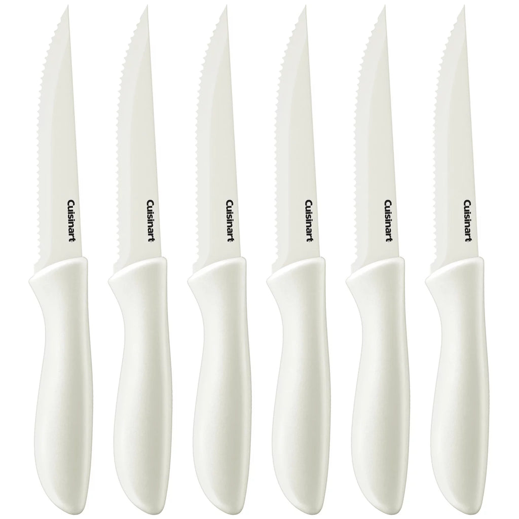11 Cup Food Processor and 6-Piece Serrated Steak Knife Set W584819