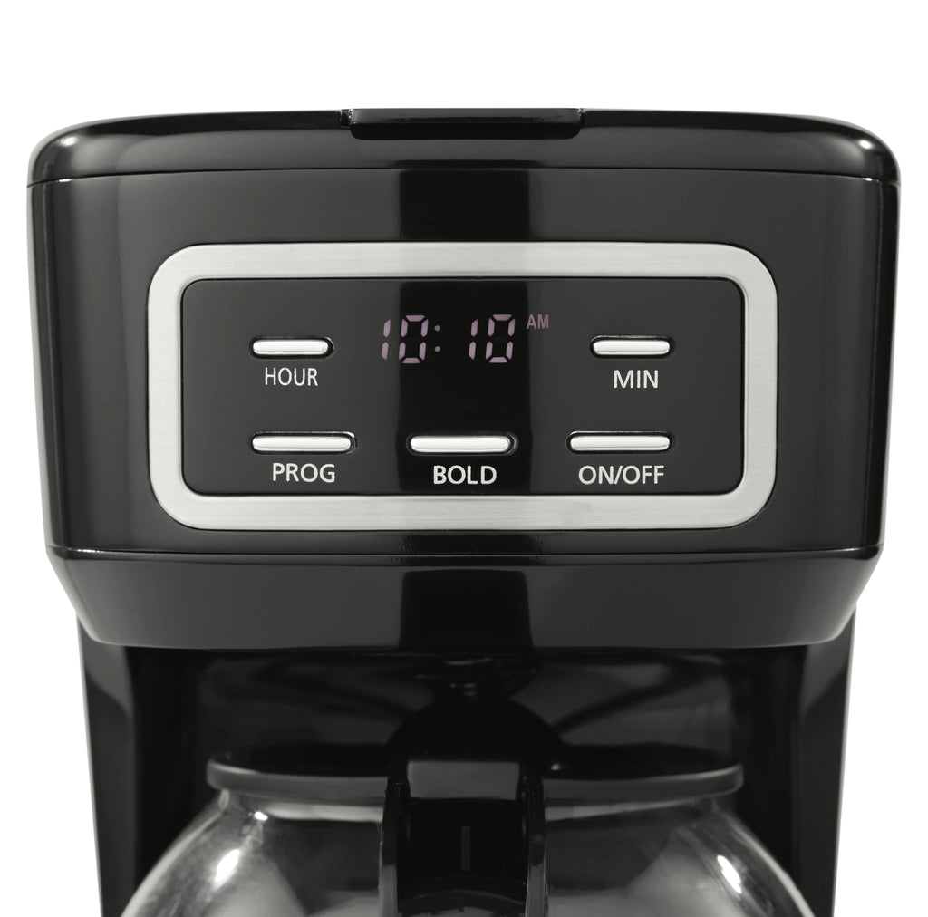 12 Cup Programmable Coffee Maker 1.8 Liter Black X1620