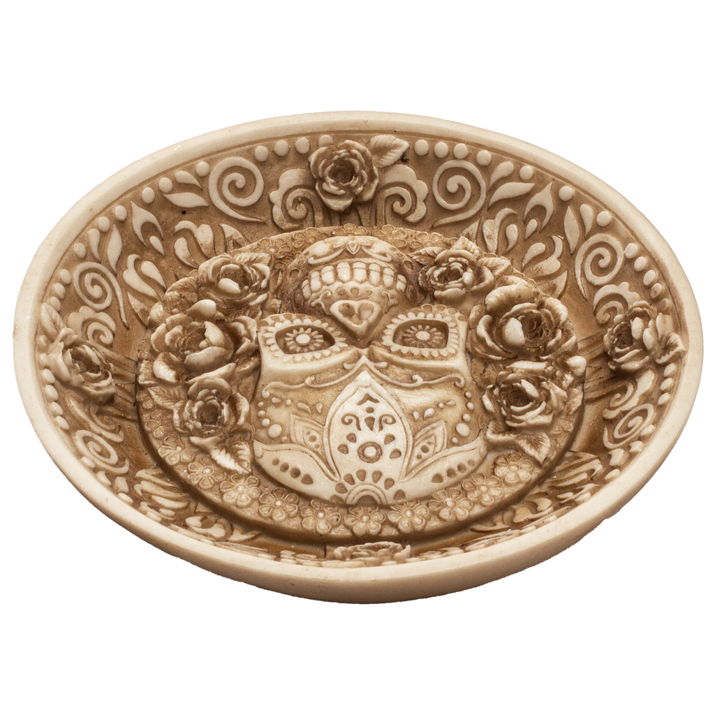 Incense Burner Resin Figurine Dish J107