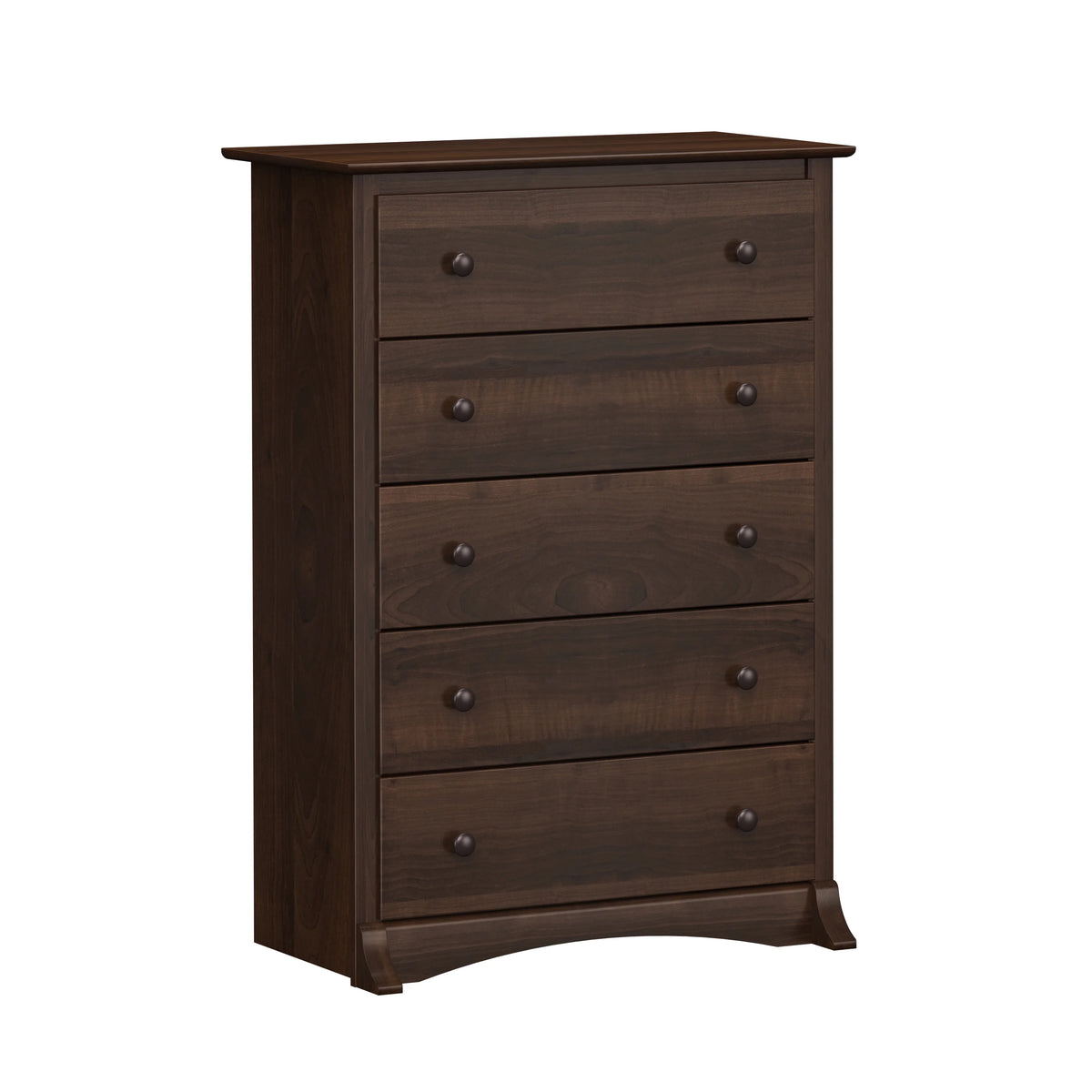 5 Drawer Espresso Chest W779