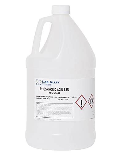 Food Grade Phosphoric Acid, 85%, 1 Gallon G74363