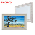 22" Smart Mirror TV with Antique White Frame P9997