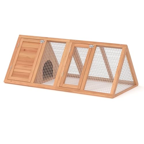 Wooden Chicken Coop with Ventilating Wire I327