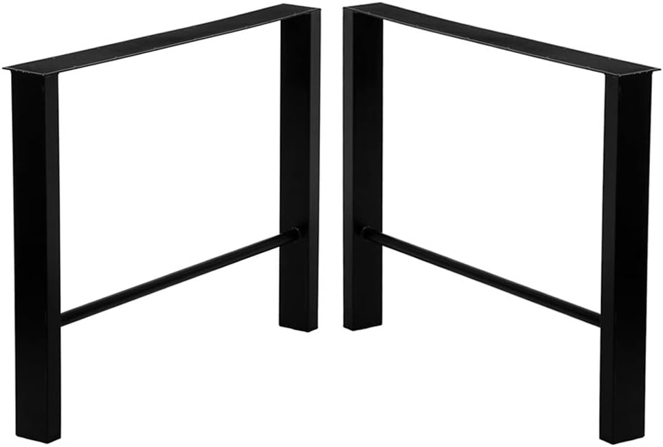 Black Metal Table Legs 2 PCS T805