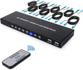 8 Ports HDMI KVM Switch 4K @ 30Hz with IR Remote N4573