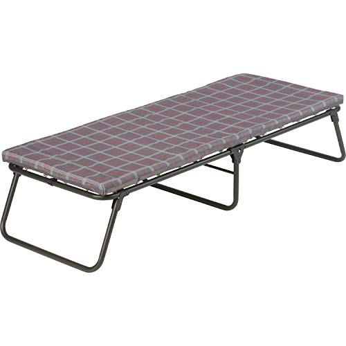 Folding Steel Camp Cot with Mattress Pad N5107