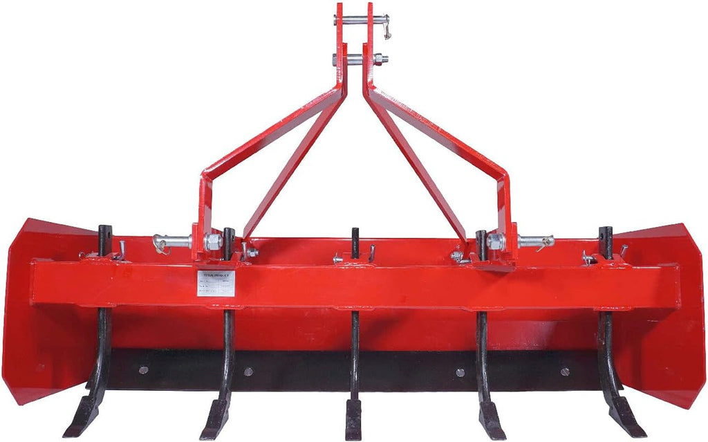 Box Blade Tractor Attachment with Scarifier Shank H912252