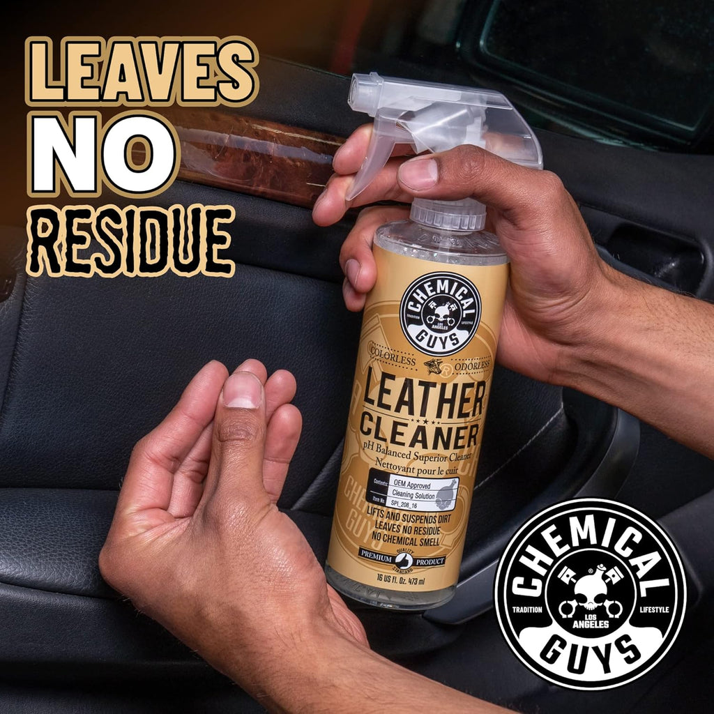 Leather Cleaner, 1 Gal Pack of 2 D809