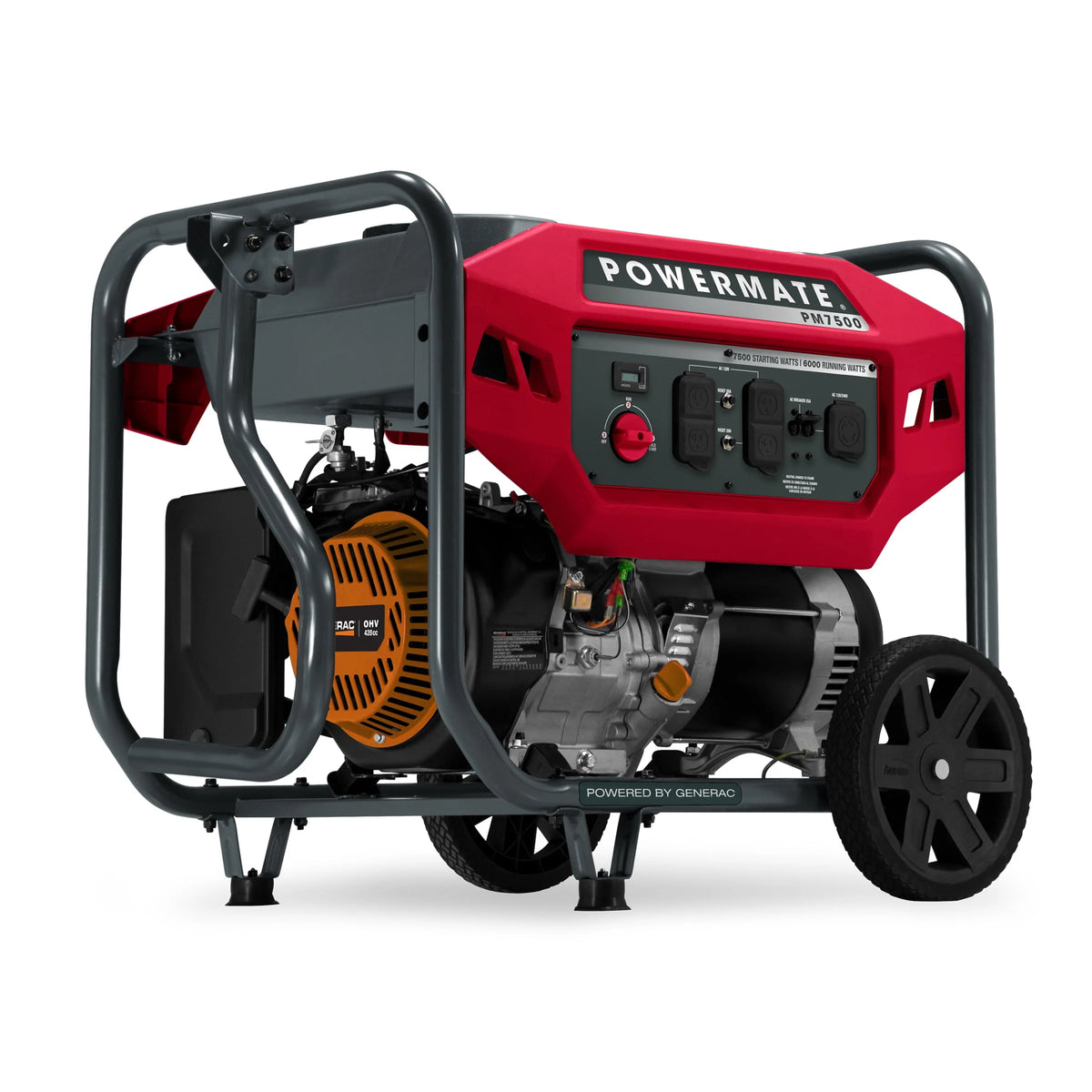 7,500 Watt Gas Powered Portable Generator J35097