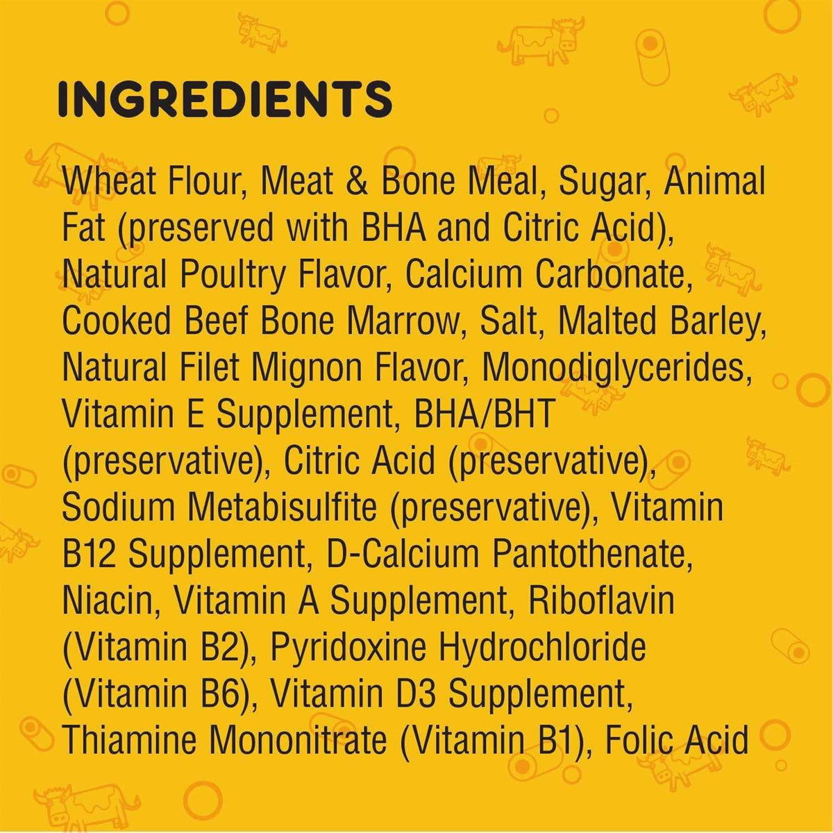 Beef Flavor Dog Treats J279