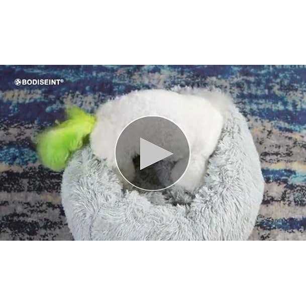 Soft Plush Round Pet Bed H64871