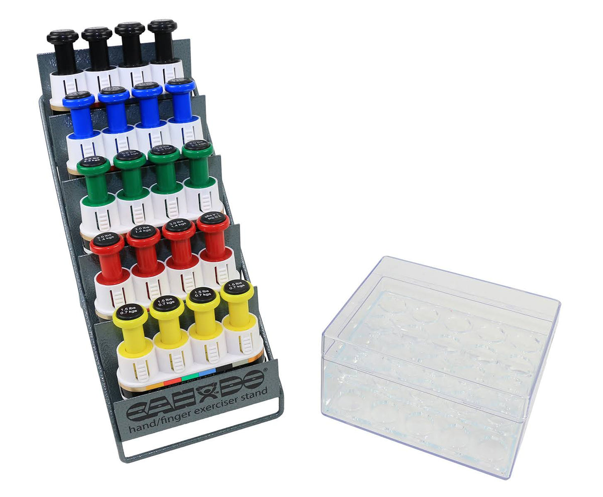 Multi Clinic Pack, Small / Standard 5 Bases Plus 20 Button Set W/Rack T9629